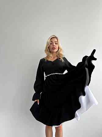 Жіноча базова приталенасукня костюмний креп Одеса