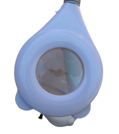 Лампа лупа підлогова на штативі з підсвічуванням-діодами. Київ