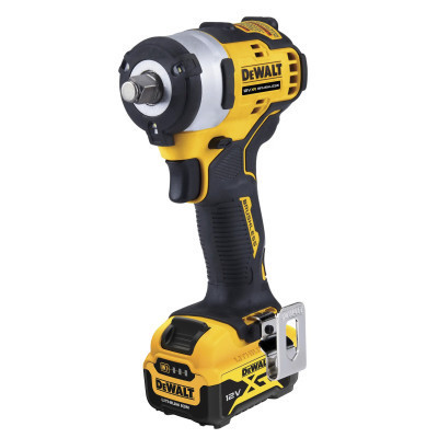 Гайковерт DeWALT 12V XR Li-lon, бесщеточный, 338 Нм, 2x5Ah, кейс TSTAK (DCF901P2) Винница - изображение 1