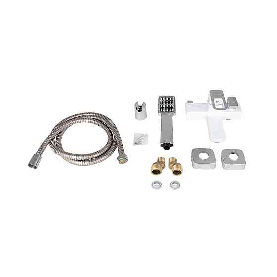 Змішувач для ванни Lidz Wawel 006 (з душовим гарнітуром) (k35) LDWAW006WHI45398 White Київ