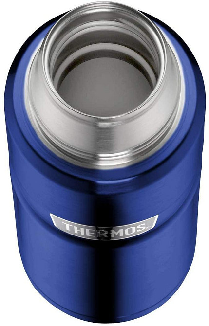 Термос для напоїв з чашкою 470 мл Thermos "King Flask" Metalic Blue (170016) Нержавіюча сталь Нововолинськ - фото 5