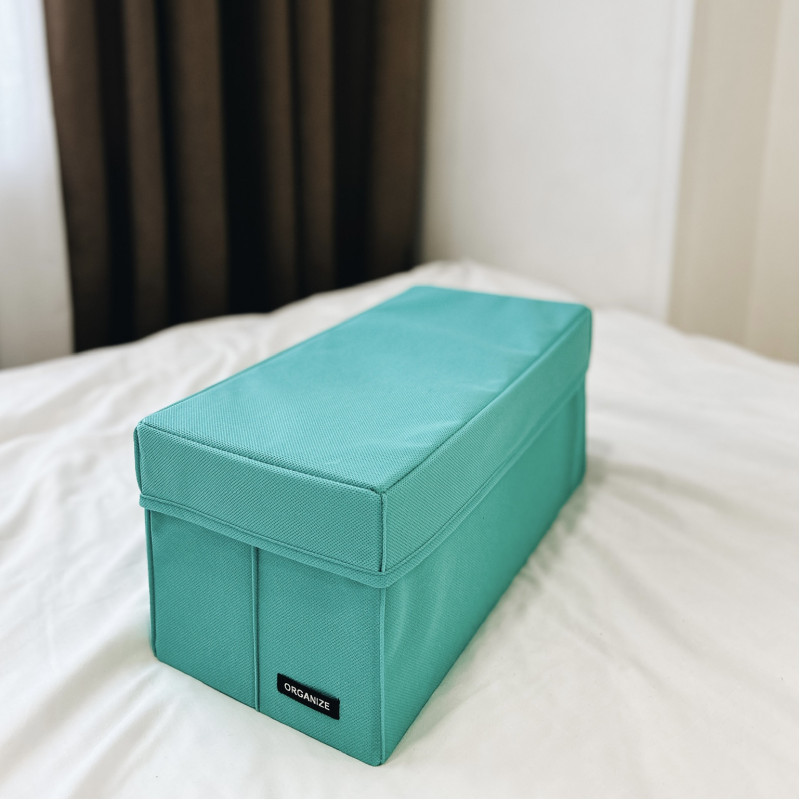 Органайзер для вертикального хранения с крышкой 34x17x16 см S HY-S-kr (Лазурный) Сумы - изображение 6