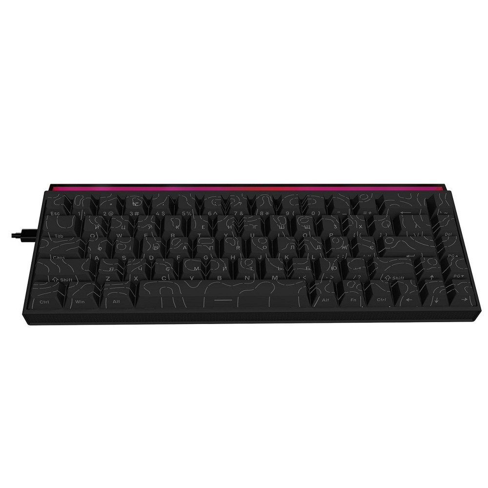 Клавіатура Ajazz NK68 Red Switch Black USB-C (NK68-R-S-B) ( 18955 ) Харьков - изображение 5