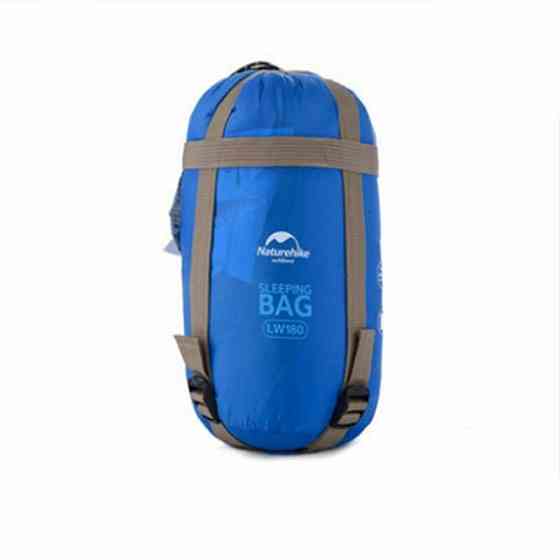 Спальник надлегкий Naturehike Mini Ultra light LW 180 NH15S003-D, Silk-like cotton, блактиній Київ