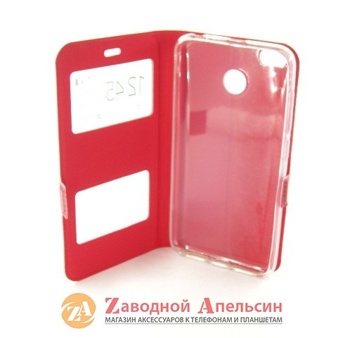 Чохол книжка Xiaomi Redmi 4X Smart Case red Одеса - фото 6