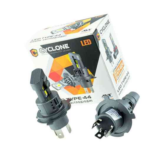 Автолампа LED H4 12V Type 44 25W 5000K 6700L радиатор Мукачево