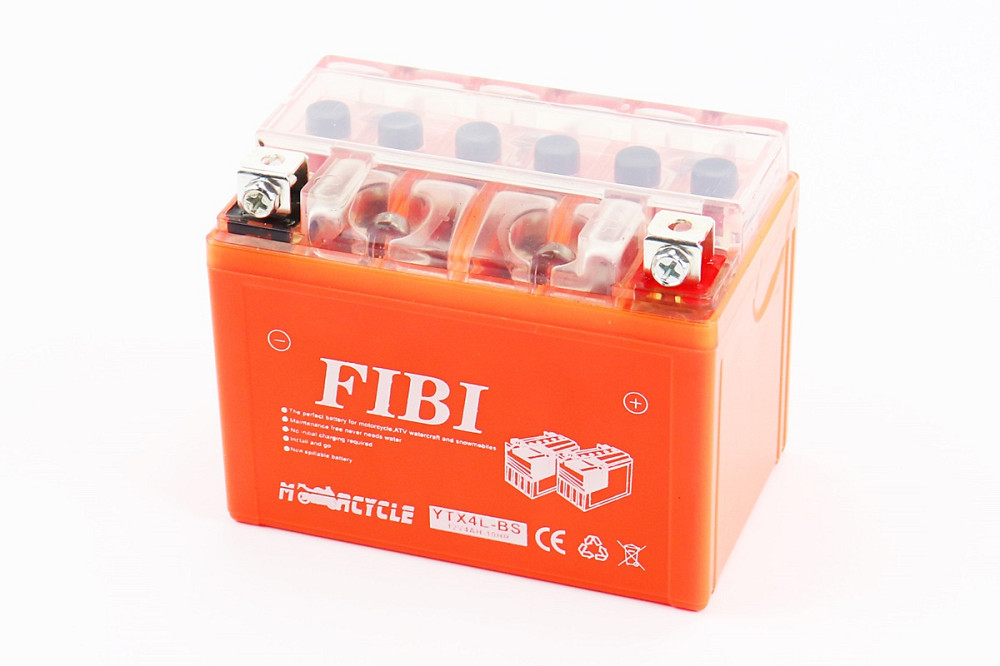 Акумулятор 12V4Ah YTX4L-BS GEL (L113*W70*H85mm) Київ - фото 1