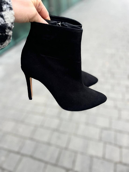 Без бренда Черевики жіночі SEE SEVEN 79 чорні (весна-осінь, замша натуральна) (5773) 36 Коломия - фото 8