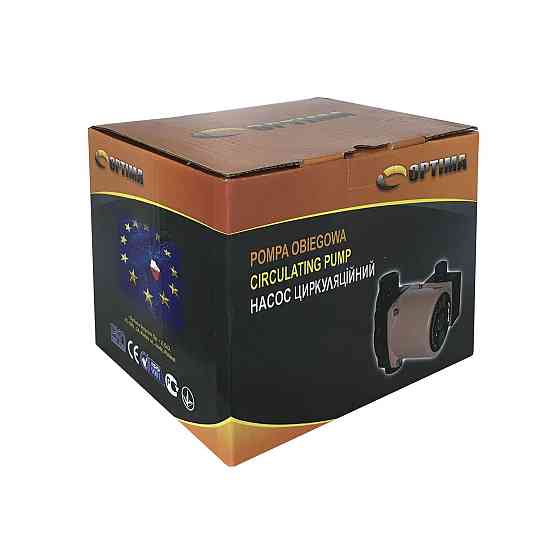 Насос циркуляційний Optima OP20-60 130мм + гайки, + кабель з вилкою Тернополь