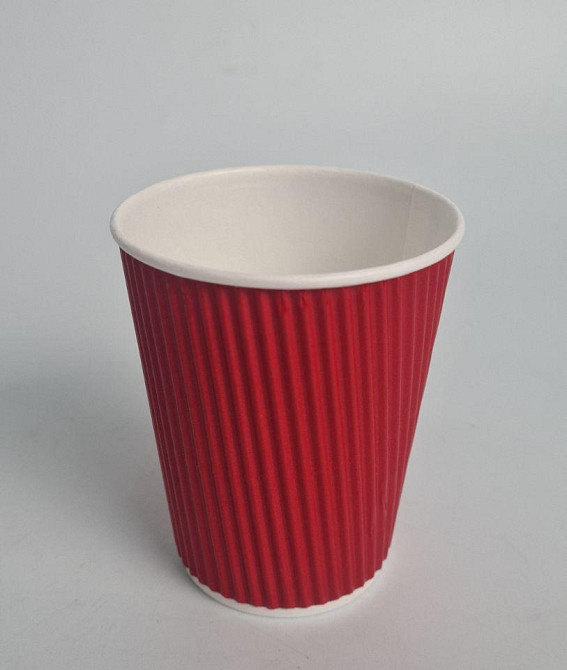 Склянка гофрований 250 мл ХРАСНИЙ Харків (25 шт.) Харків - фото 1