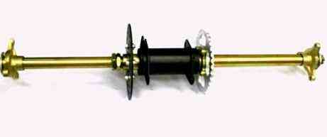 Ось колеса заднего квадроцикл 125 (75см, в сборе) Мукачево