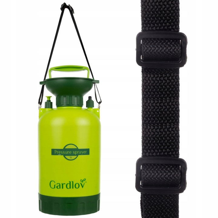 Садовый опрыскиватель ручной помповый 5 л ,шланг 150 см Gardlov (25581) Нововолынск - изображение 2
