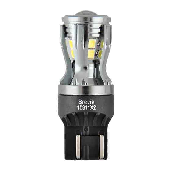 Автолампа Brevia PowerPro LED W21/5W 350Lm 14x2835SMD 12/24V CANbus, 2шт Львів