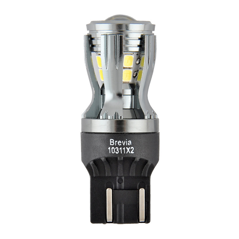 Автолампа Brevia PowerPro LED W21/5W 350Lm 14x2835SMD 12/24V CANbus, 2шт Львов - изображение 2