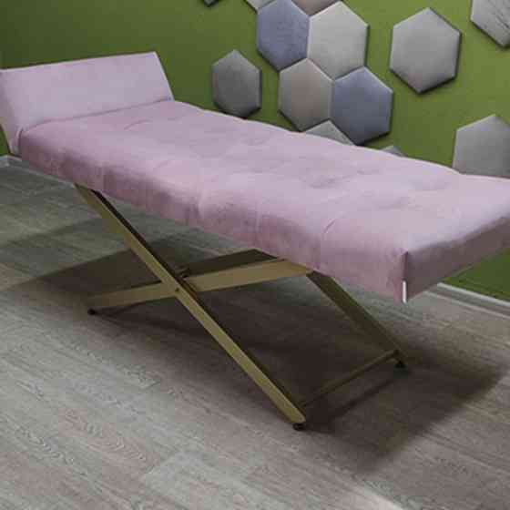 Косметологическая стационарная кушетка 185×70 см для салона красоты Киев