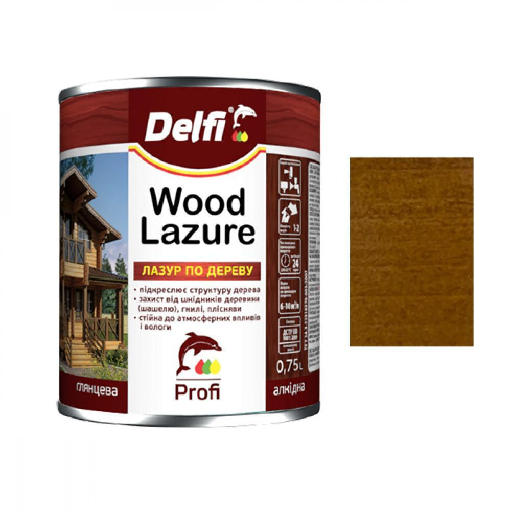 Лазур для дерева горіхове дерево ТМ"Delfi" 0.75л Харків - фото 1