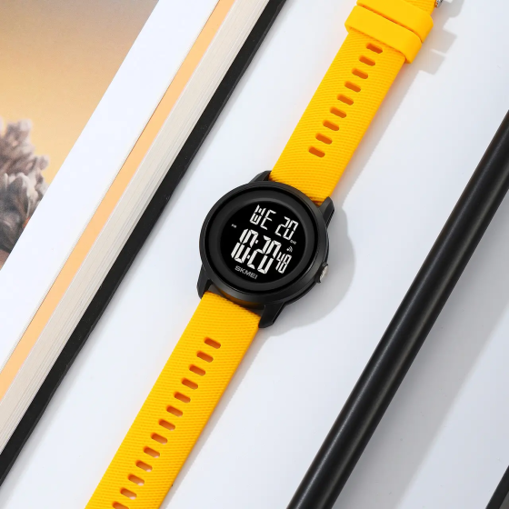 Часы детские наручные спортивные Skmei 2218 Желтый Киев