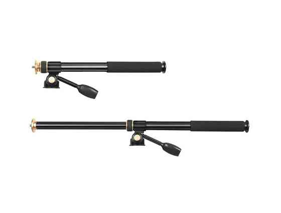 Штанга горизонтальная для штатива телескопическая 48-83 см 3/8 QZSD YT02 Киев