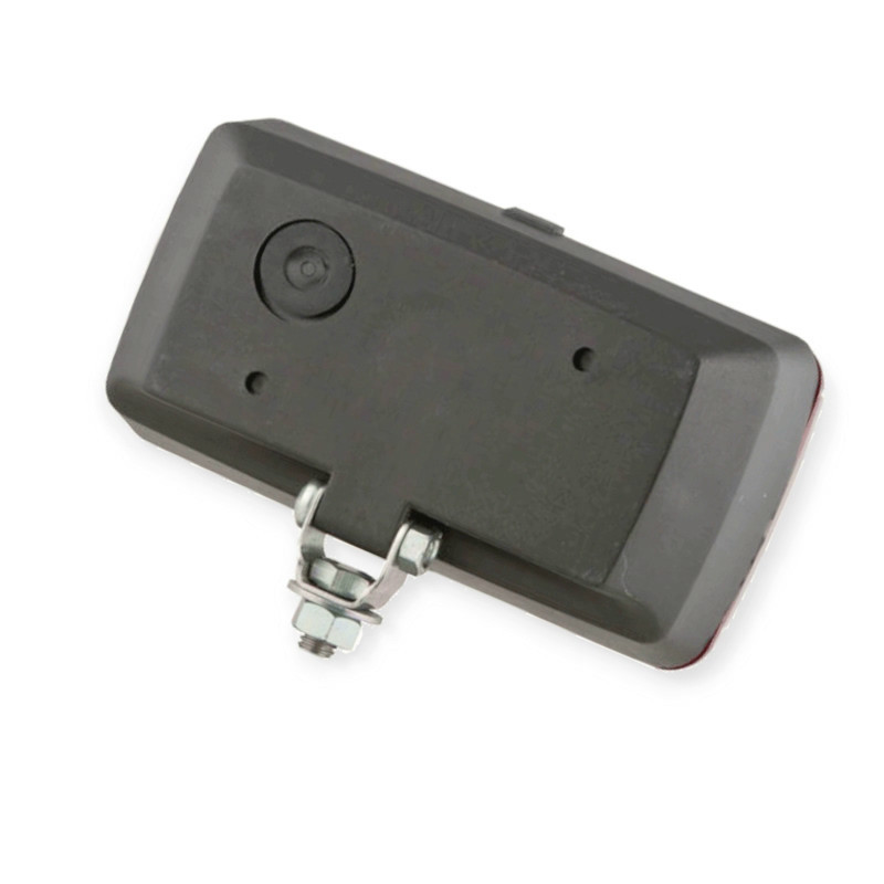 Фара прямоугольная 140х75мм P21W 12-24В 70W красная противотуманная Мукачево - изображение 3