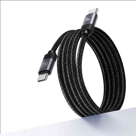 Кабель Usams US-SJ704 60W Magnetic Data Cable Type-C - Type-C-Rui Series 1m tarnish SJ704USB01 Одеса