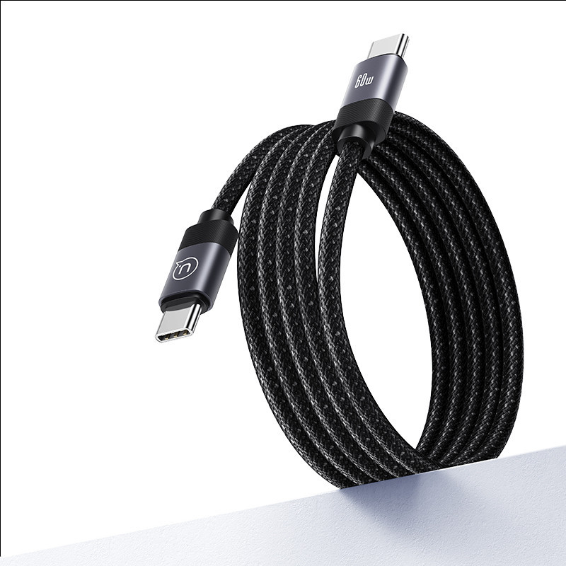Кабель Usams US-SJ704 60W Magnetic Data Cable Type-C - Type-C-Rui Series 1m tarnish SJ704USB01 Одеса - фото 5