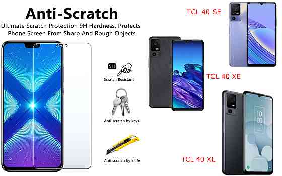 Защитное стекло NeoGlass для TCL 40 SE, TCL 40 XE, TCL 40 XL – ультрапрозрачное и устойчивое Киев