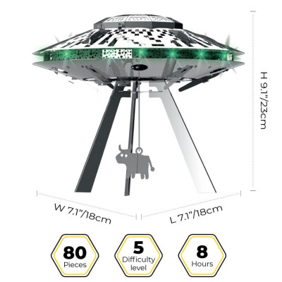 Конструктор Metal Time коллекционная модель Stellar Raiders (MT051) Винница - изображение 2