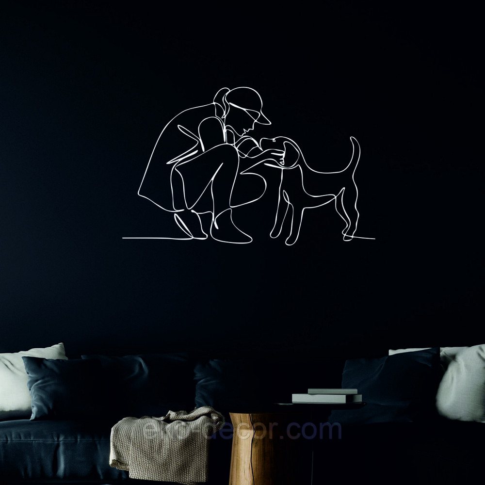 Декоративное настенное Панно «Друг» Декор на стену 110*68 см, Белый Киев - изображение 9