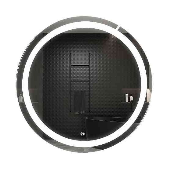 Дзеркало UNIO MRR-09 RND-S 700 x 700 mm LED FL з сенсором Тернопіль