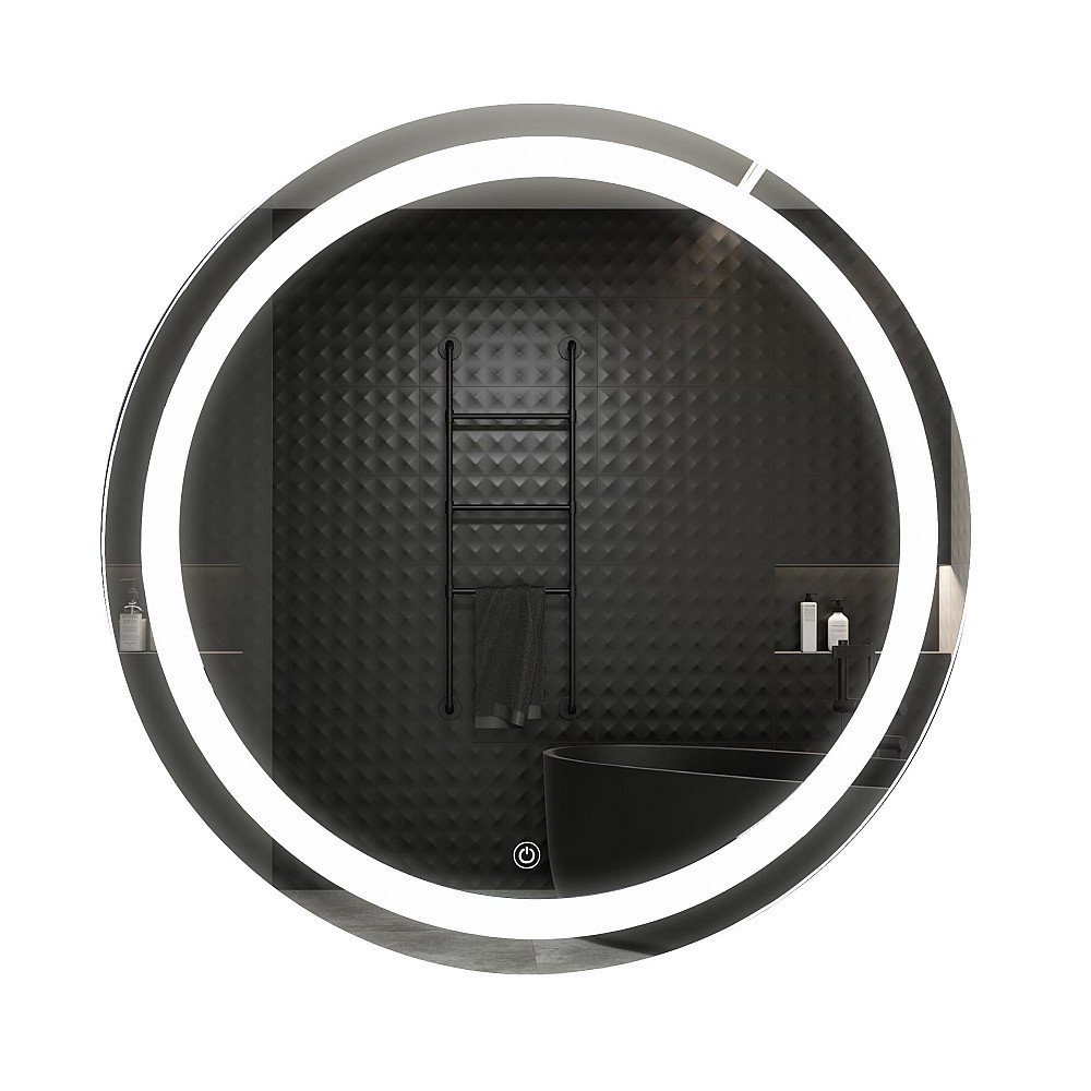 Дзеркало UNIO MRR-09 RND-S 700 x 700 mm LED FL з сенсором Тернопіль - фото 2