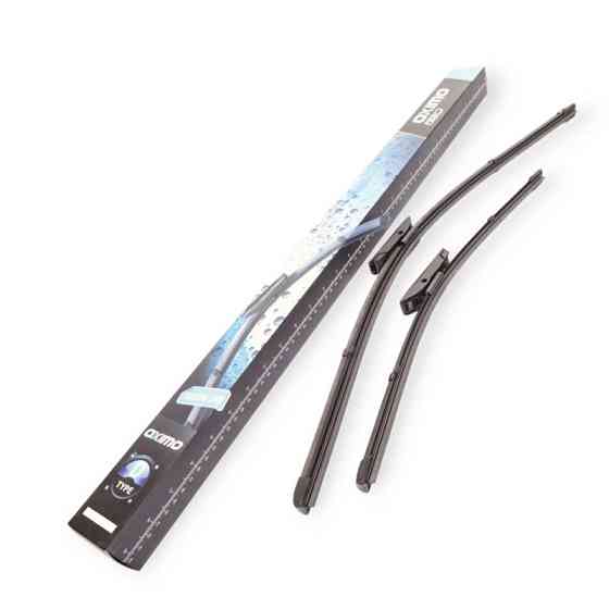 Щітка склоочисника OXIMO модельні безкаркасна (к-кт 2 шт) D-Type 750 мм 650 мм Мукачево