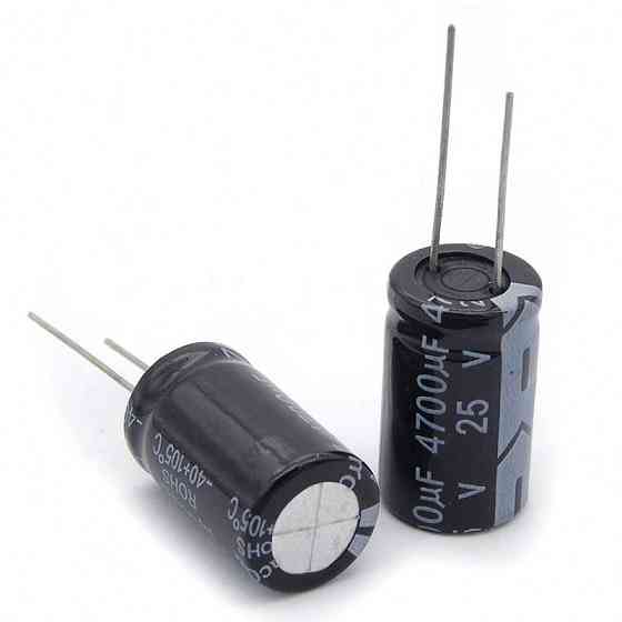 Набор конденсаторов 4700 мкФ, 25 В, 10 шт. Киев