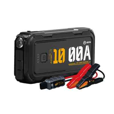 Пуско зарядное устройство Atria 10000mAh 1000A QC18W LED фонарик (JS-A1000) Винница