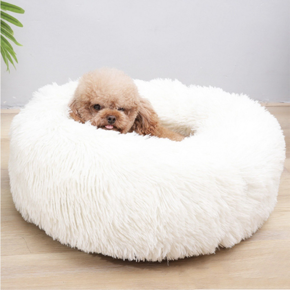 Лежанка для кішок та собак «Ворс» 3XL (100см), Білий Київ - фото 5