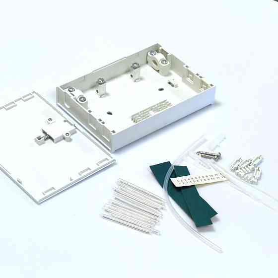 Абонентська розетка/бокс LW FTTH, для 4xSC simplex/ LC duplex прохідна Киев