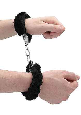 Наручники - Ouch! Beginner's Handcuffs Furry Black Sex Aura Київ