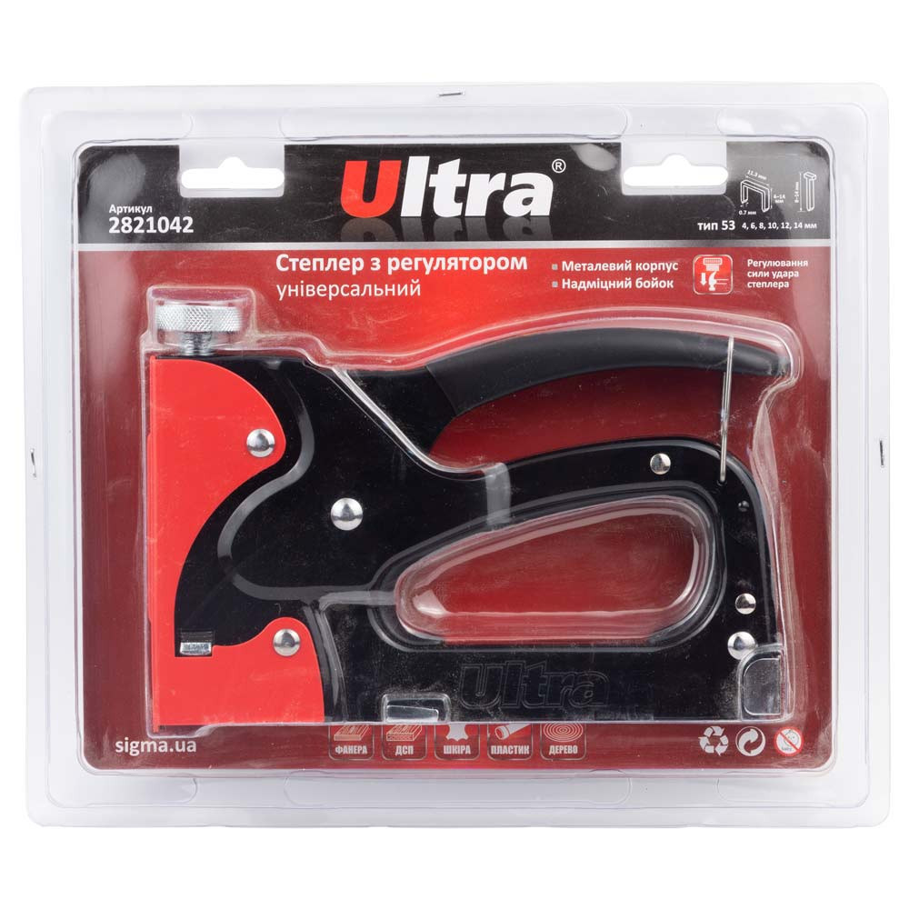 Ultra Степлер с регулятором универсальный ULTRA (2821042) Киев - изображение 7