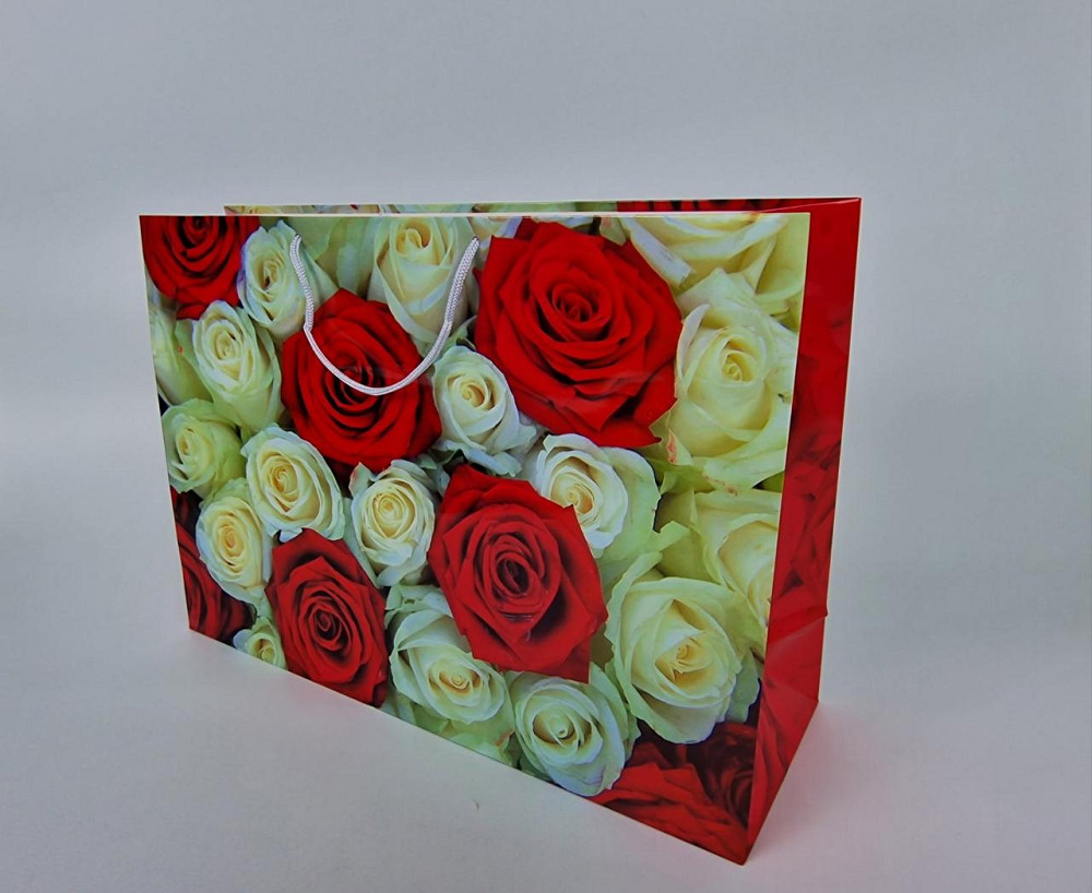 Паперовий пакет горизонтальний гігант 46*33*15 (артGG-076) (12 шт.) Харків - фото 4