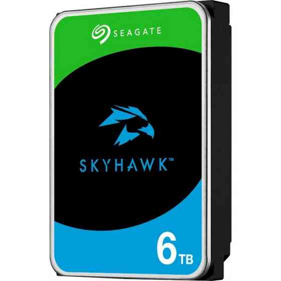 Накопичувач HDD SATA 6.0TB Seagate SkyHawk 5400rpm 256MB (ST6000VX009) 3.5" Харків