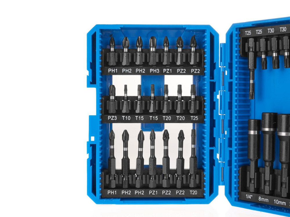 Біти ударні "GeKo" комплект 33 штуки з магнітним тримачем Київ - фото 2