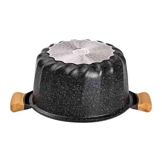 Набор посуды, комплект из 4 кастрюль и сковородок, MGC, черный HP-4-404B Киев