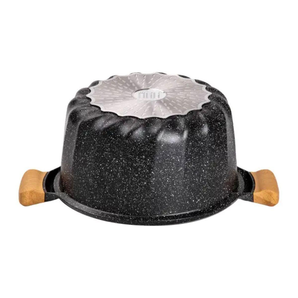 Набір посуду, комплект з 4 каструль і сковорідок, MGC, чорний HP-4-404B Київ - фото 5