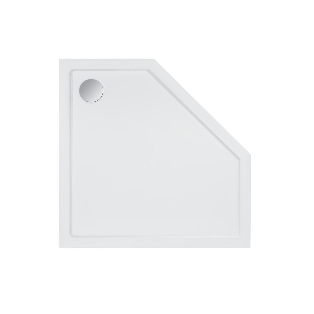 Душовий піддон Qtap Diamond 309912 90x90x12 см + сифон Київ - фото 3
