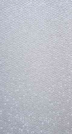 Шпалери вінілові на флізеліні AdaWall Signature1.06х10 точки маленькі круги структурні білі сріблясті 3д Київ