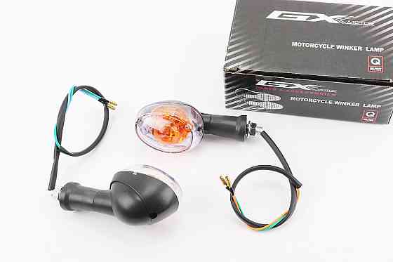 Поворот овальний "RACE" (прозоре скло), 2 шт. Київ