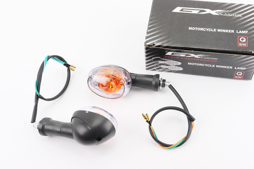 Поворот овальний "RACE" (прозоре скло), 2 шт. Киев - изображение 1