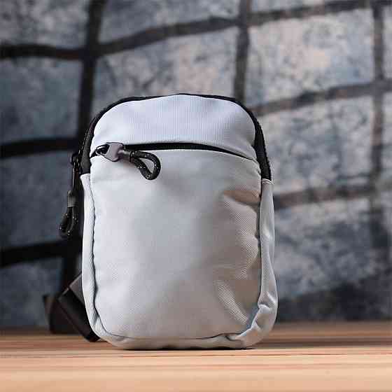 Практичная слинг сумка для путешествий из качественного текстиля Голубой (Vintage) Киев