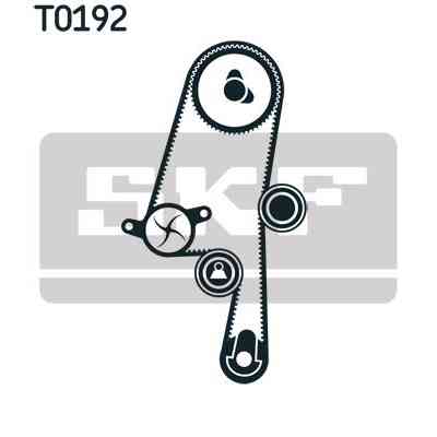 Комплект ремня ГРМ с помпой SKF VKMC 06220 Винница