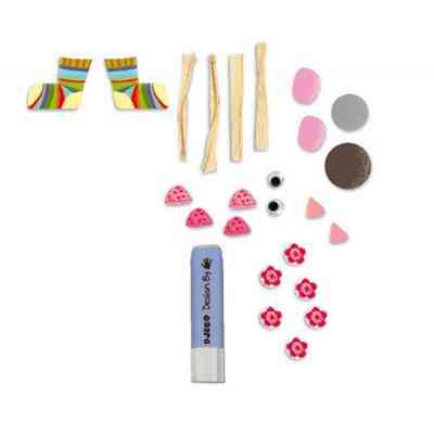 Набір для творчості Djeco Художній комплект Коллаж для самих маленьких 4 фігурки (DJ08664) Вінниця