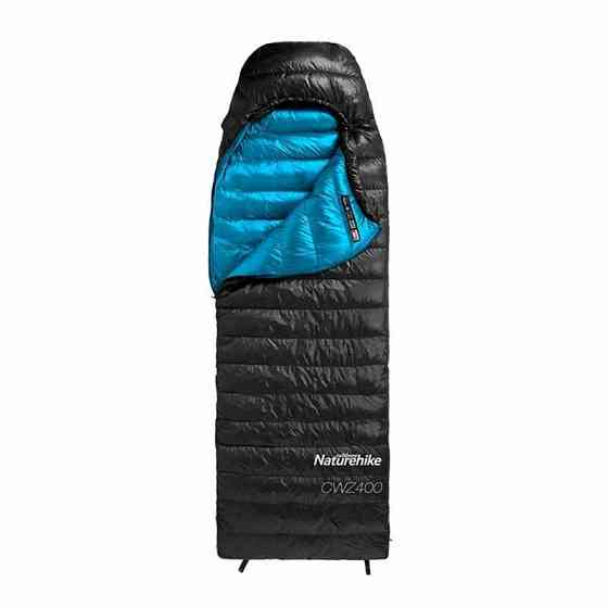 Спальник Naturehike CWZ400 NH19W400-Z, (7°C), p-р L, чорний Київ